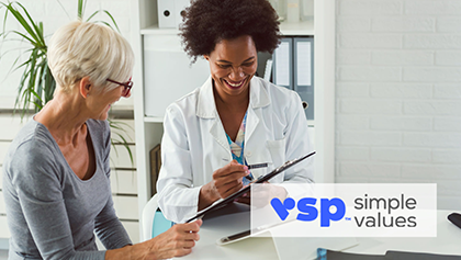 Medical discounts available through VSP Simple Values