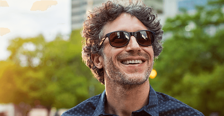 Sunglasses that protect against harmful UV rays included as a covered benefit in CEC vision insurance plans